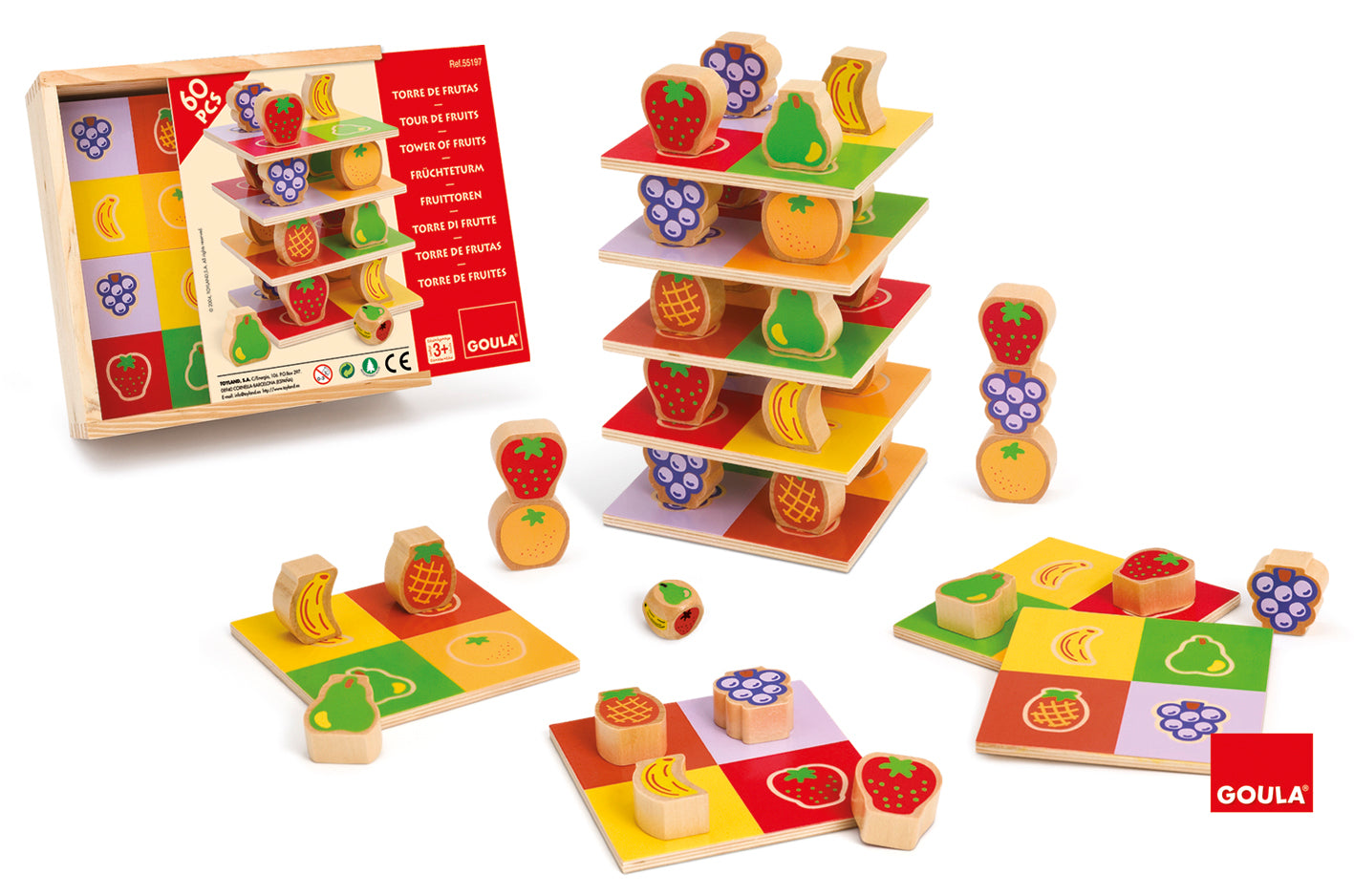 Goula - Tower Of Fruits(Wooden Box)
