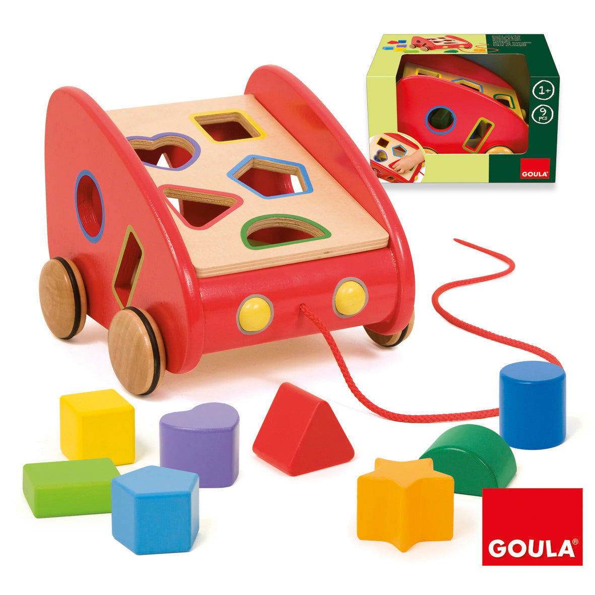 Goula - Pull-along Car