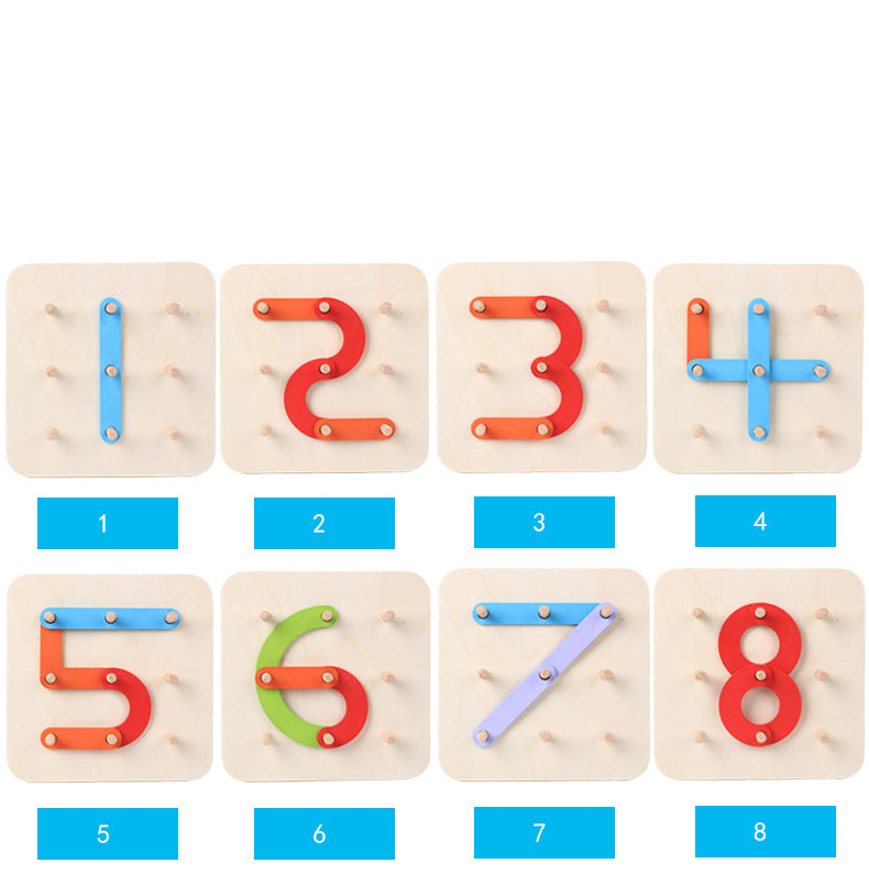 Alphabet  Number & Shape Board