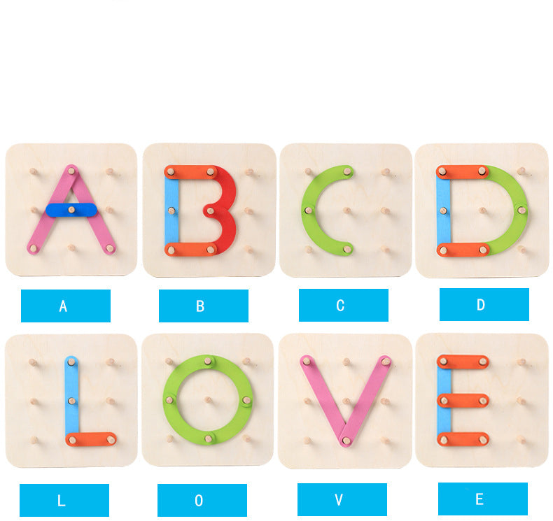 Alphabet  Number & Shape Board