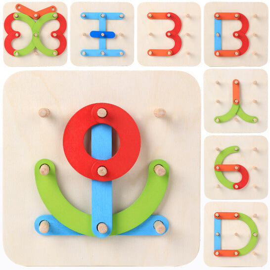 Alphabet  Number & Shape Board