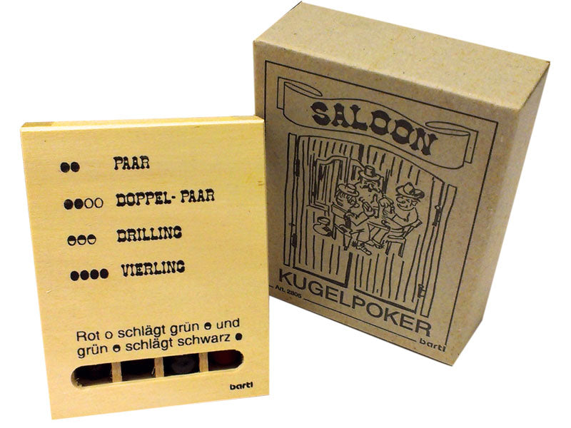 Saloon Kugel poker