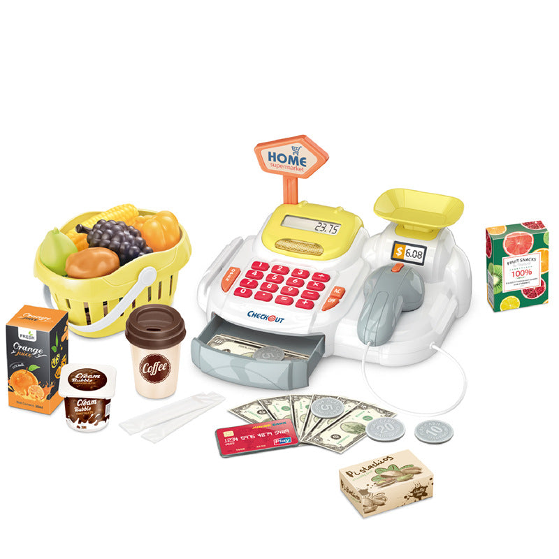 Home Supermarket- Cash Register with light and sound (36pcs)