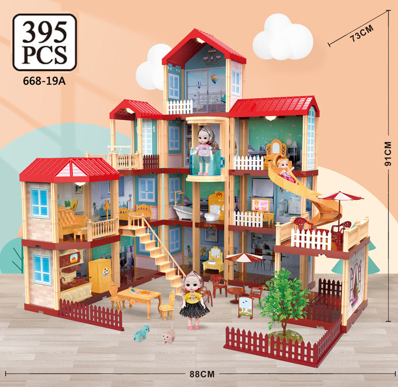 Princess doll house with Light