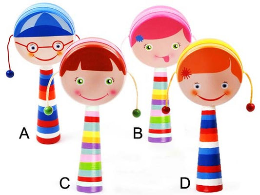 Cartoon Face Hand Drum