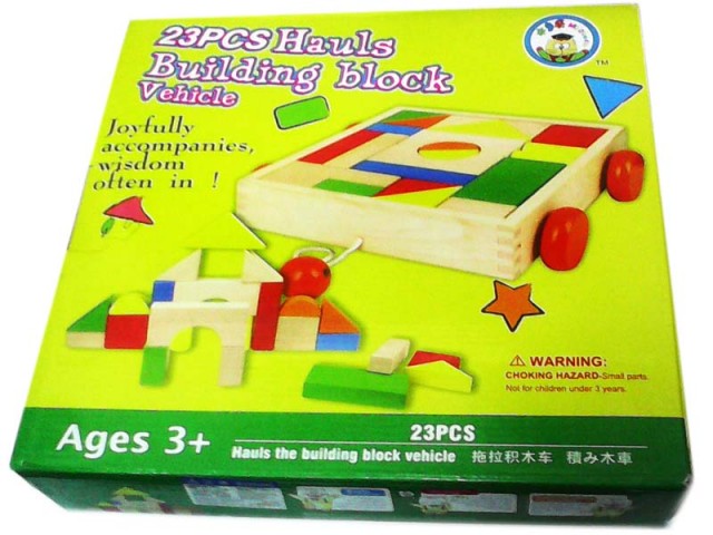 23 pcs Hauls Building Block Vehicle