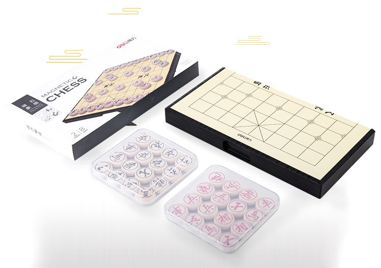 Deluxe Wooden Magnetic Chinese Chess