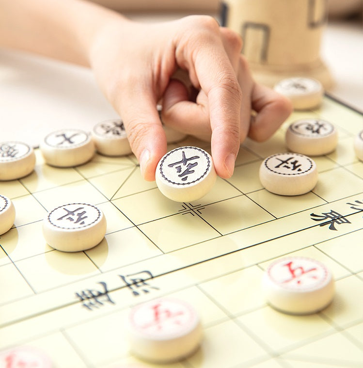Deluxe Wooden Magnetic Chinese Chess