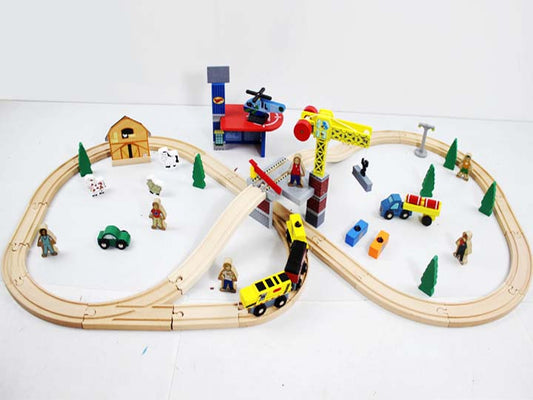 70PCS Construction Train Set B