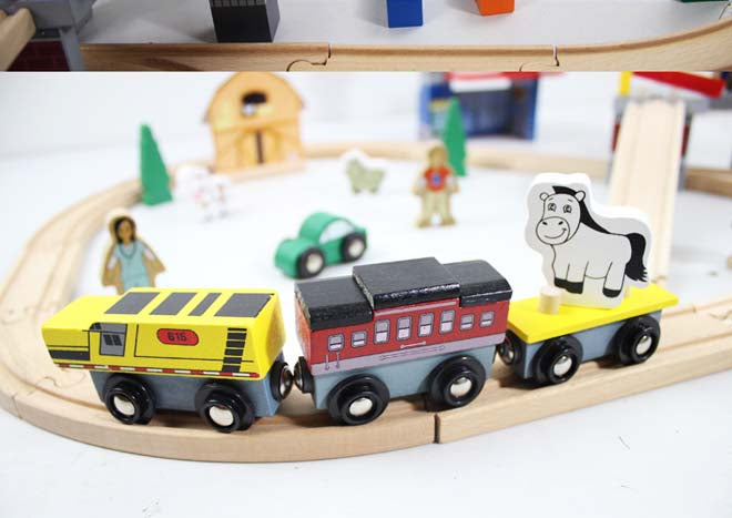 70PCS Construction Train Set B