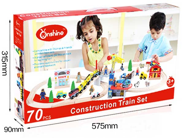 70PCS Construction Train Set B