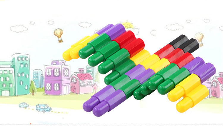 132PCS Bullet Plug Building Blocks