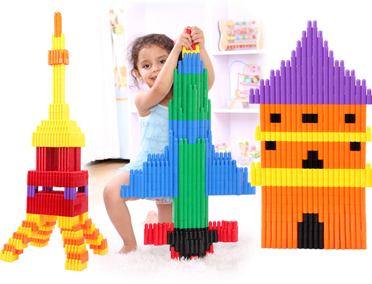 132PCS Bullet Plug Building Blocks