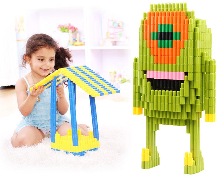 132PCS Bullet Plug Building Blocks