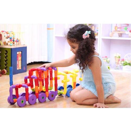 Onshine water pipe plug match building blocks (72pcs)