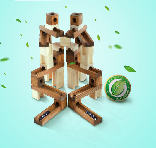 Onshine - Wooden Marbles Building