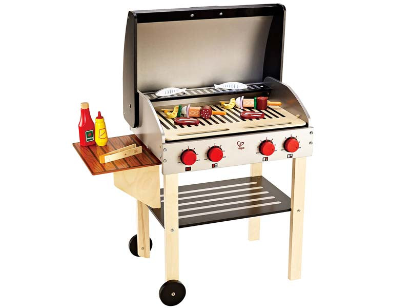 Hape Wooden Gourmet - Gourmet Grill with Food