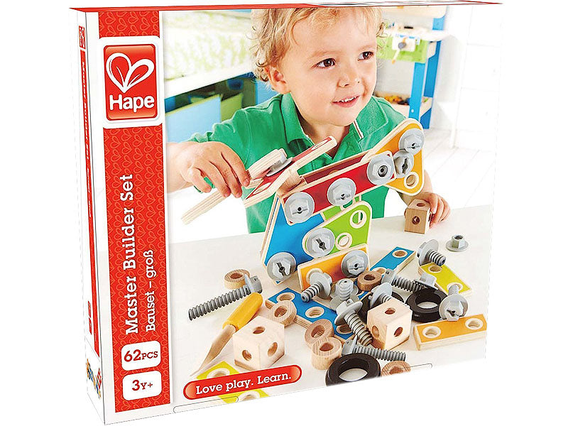 Hape - Master Builder Set 62pcs