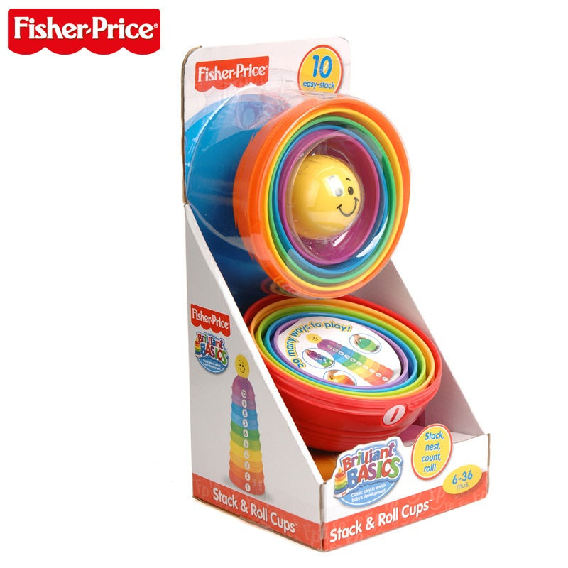 Fisher-Price Stack & Roll Cups