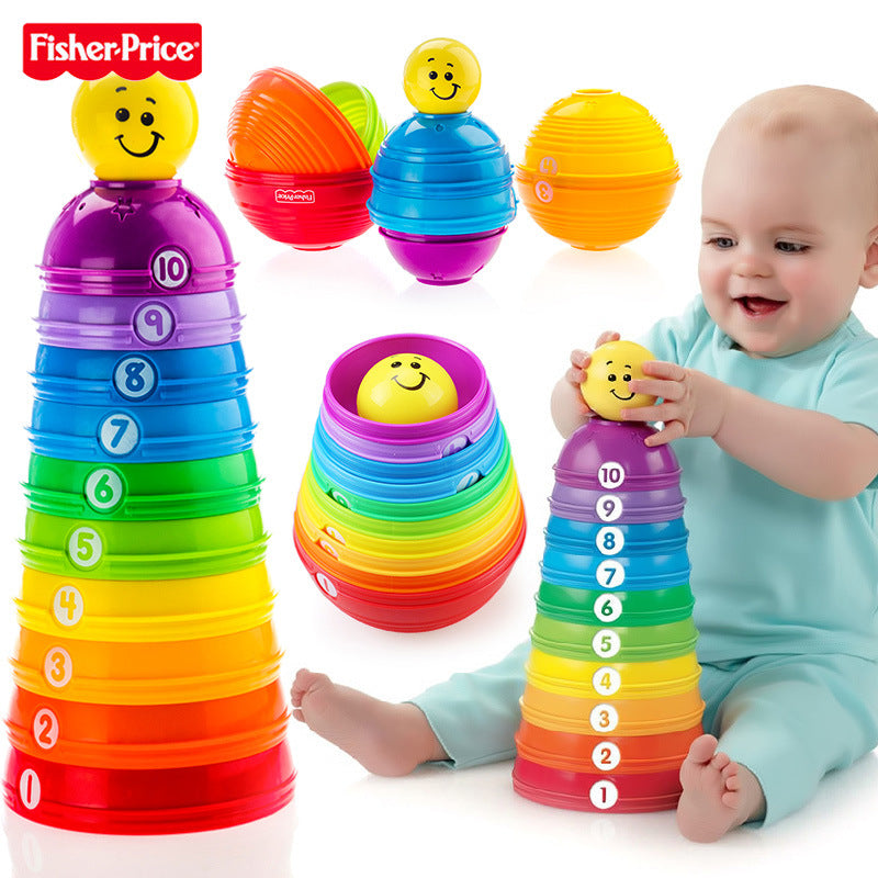 Fisher-Price Stack & Roll Cups