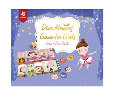 Pinwheel Dice Memory Game For Girl
