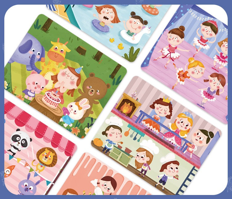 Pinwheel Dice Memory Game For Girl