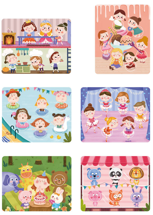Pinwheel Dice Memory Game For Girl