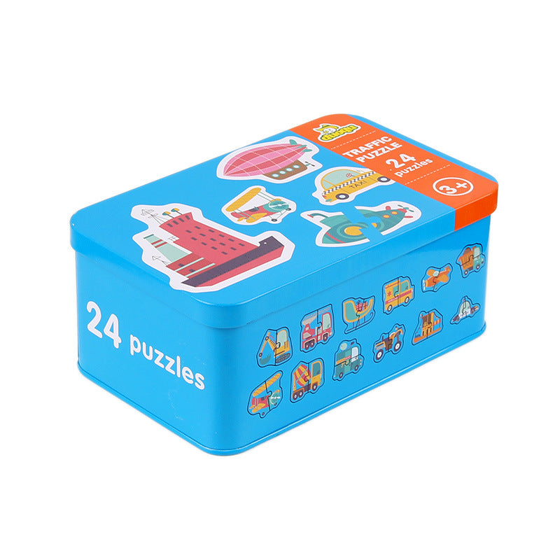Traffic Puzzle (24 puzzles)