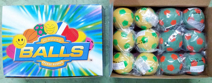 Hi-bounce Balls - Sponge rubber soccer