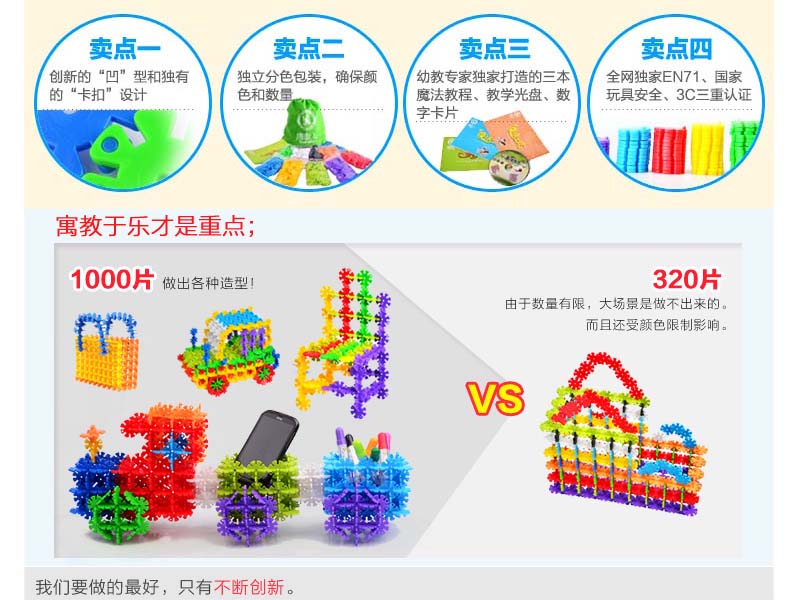 Dream Snowflake (medium-520pcs)