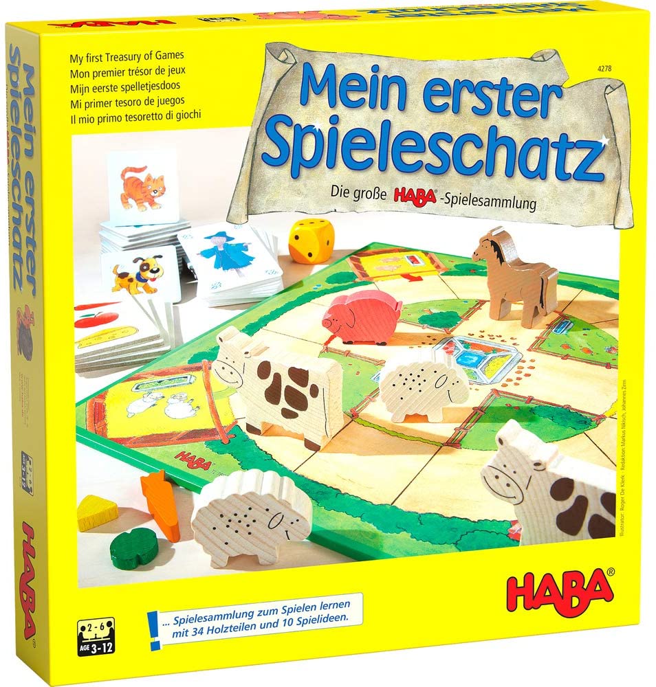 Haba - Mein erster Spieleschatz (10 in 1)