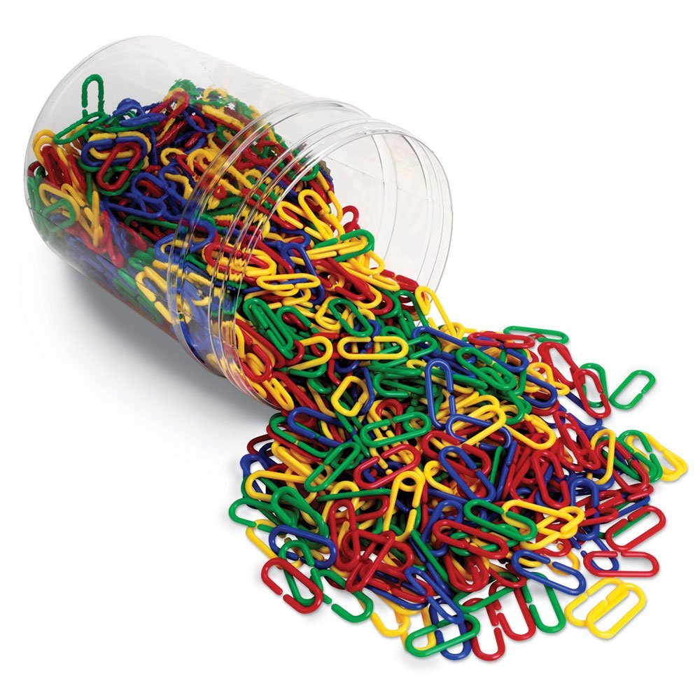 Link 'N' Learn® Links in a Bucket, Set of 500