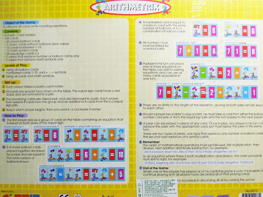 Arithmetrix Math Rummy