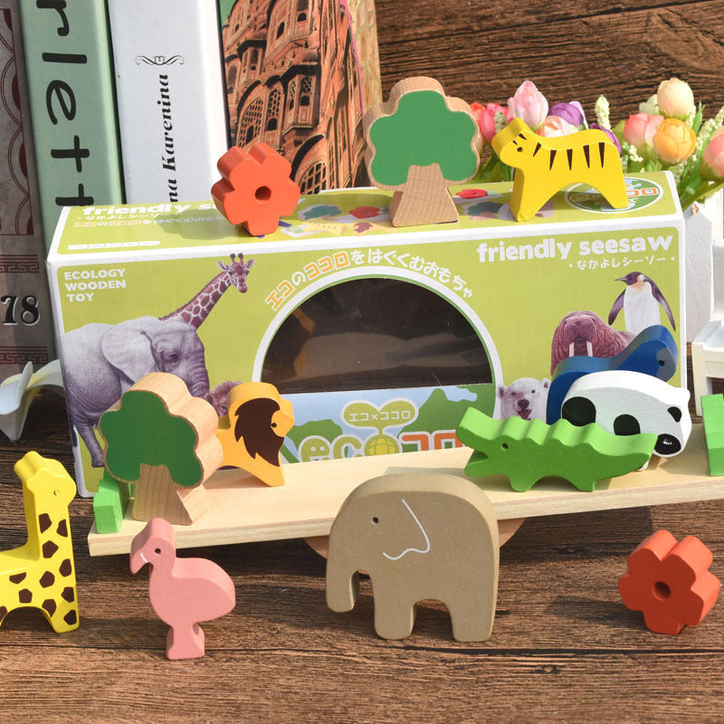 Animal Friendly Seesaw Balance
