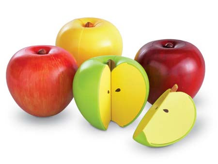 Magnetic Apple Fractions