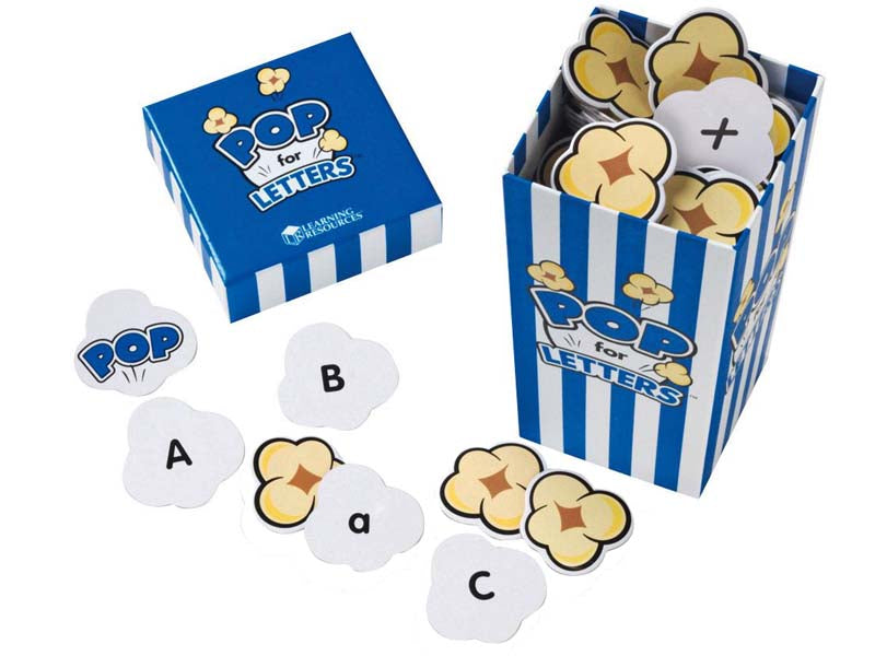 Pop for Letters alphabet game