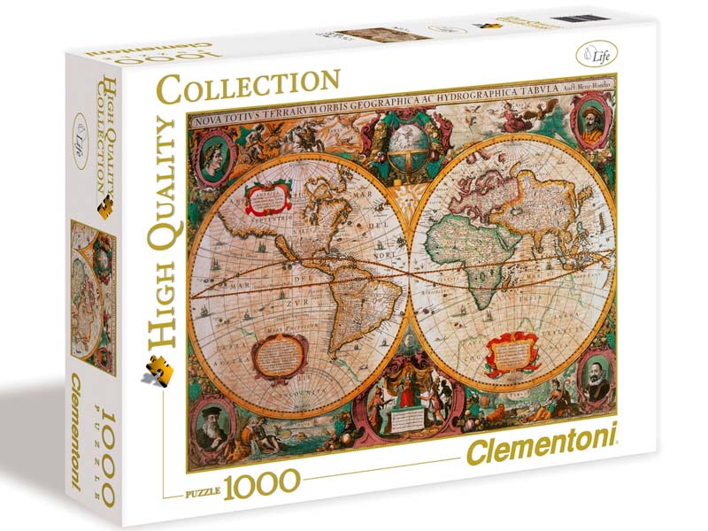 HQ 1000's Puzzles: Old-Map