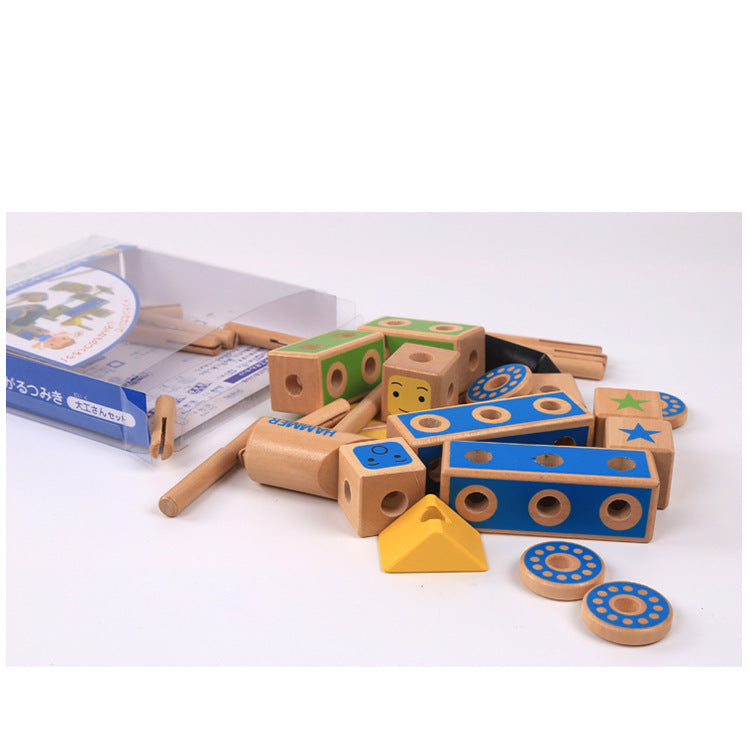 Wooden Hammer Building Set