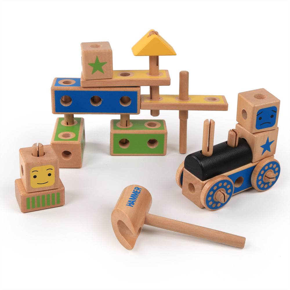 Wooden Hammer Building Set