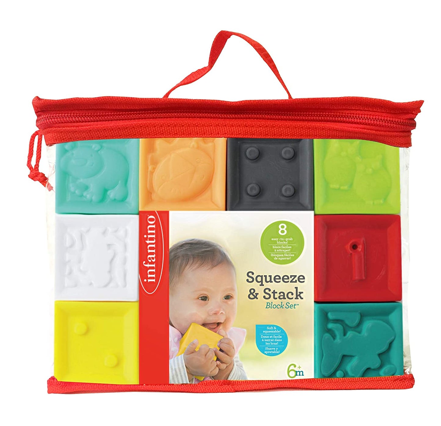 Infantino Squeeze and Stack Block Set