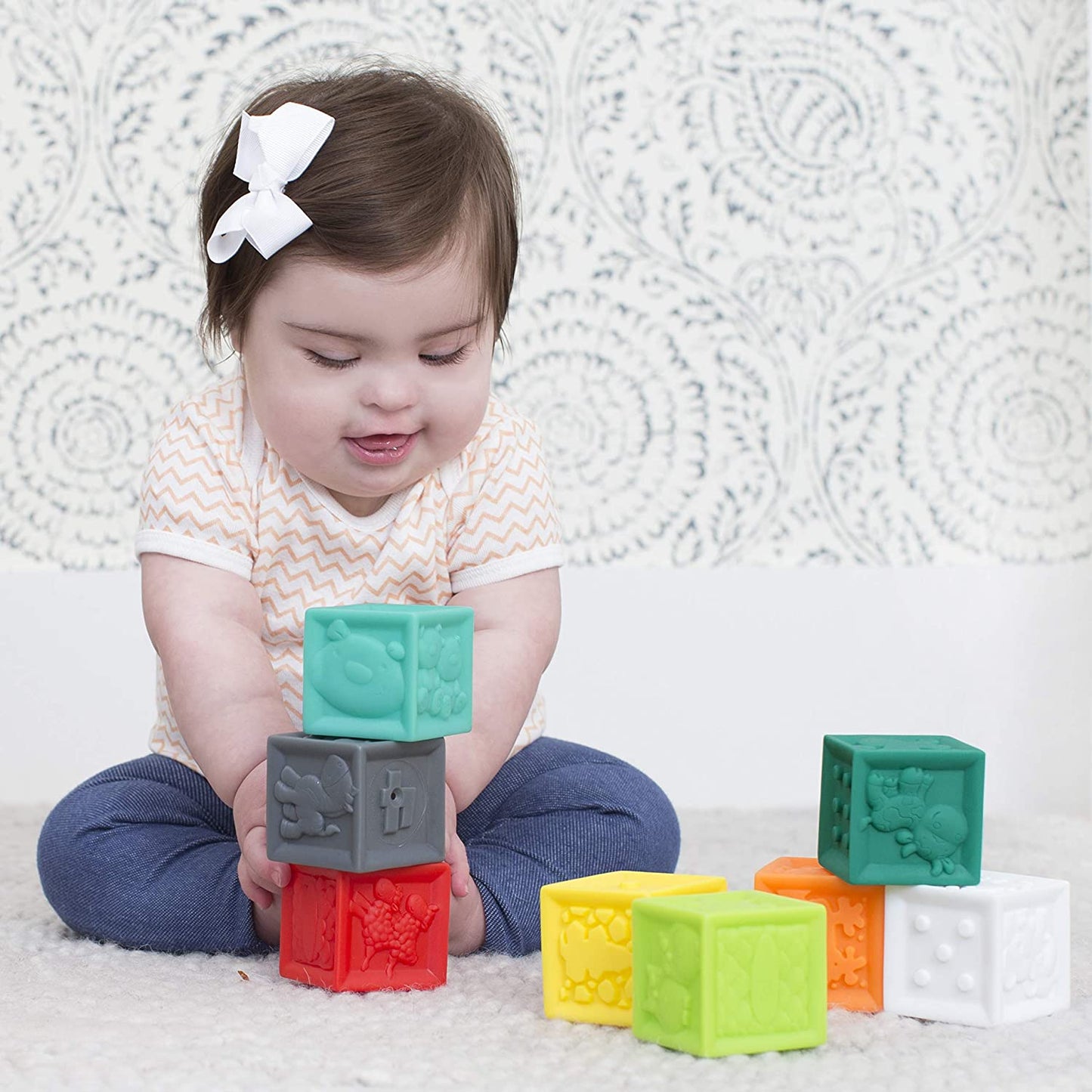 Infantino Squeeze and Stack Block Set
