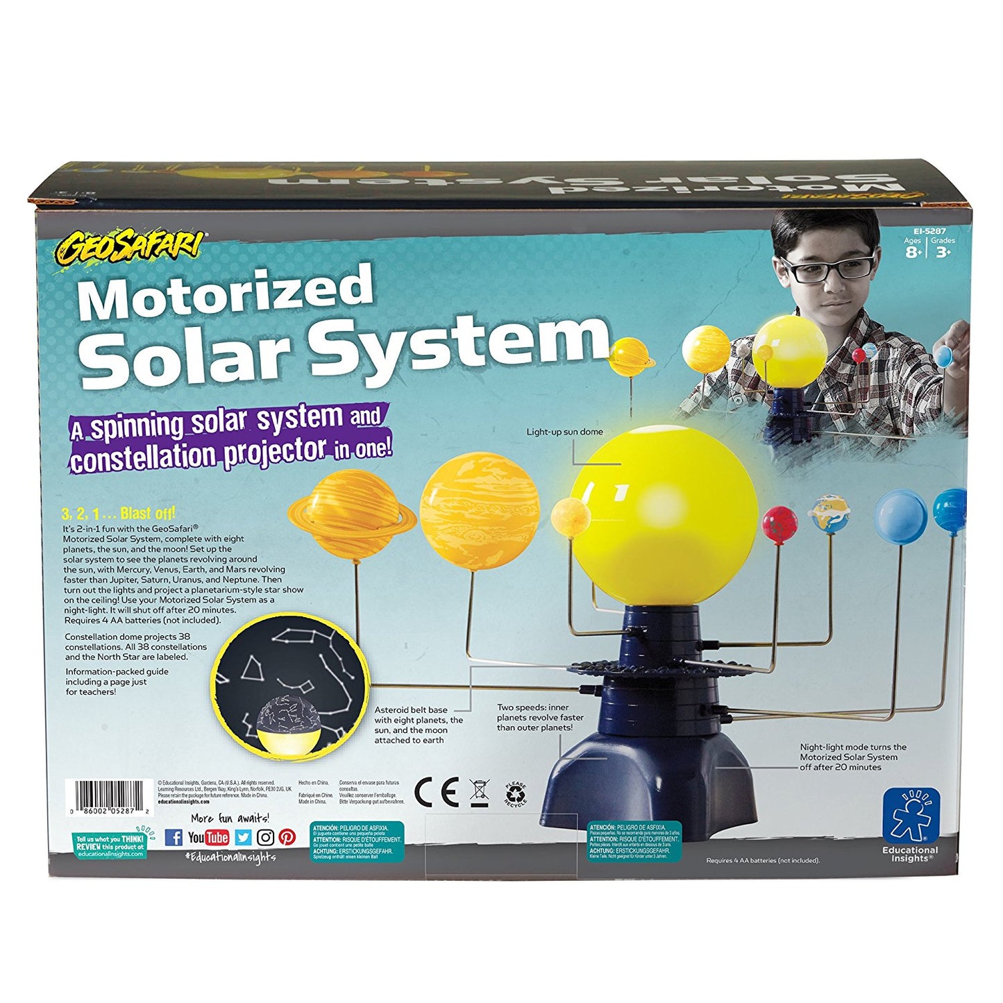 GeoSafari Motorized Solar System