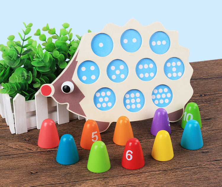 Little hedgehog learn to count