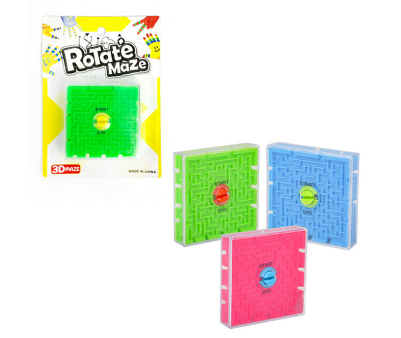 Rotate Card Maze
