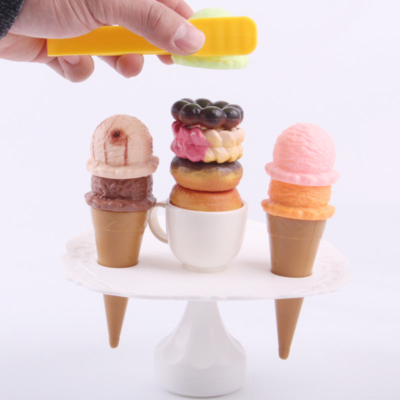 Stacking Funny Game Cookies and ice-cream
