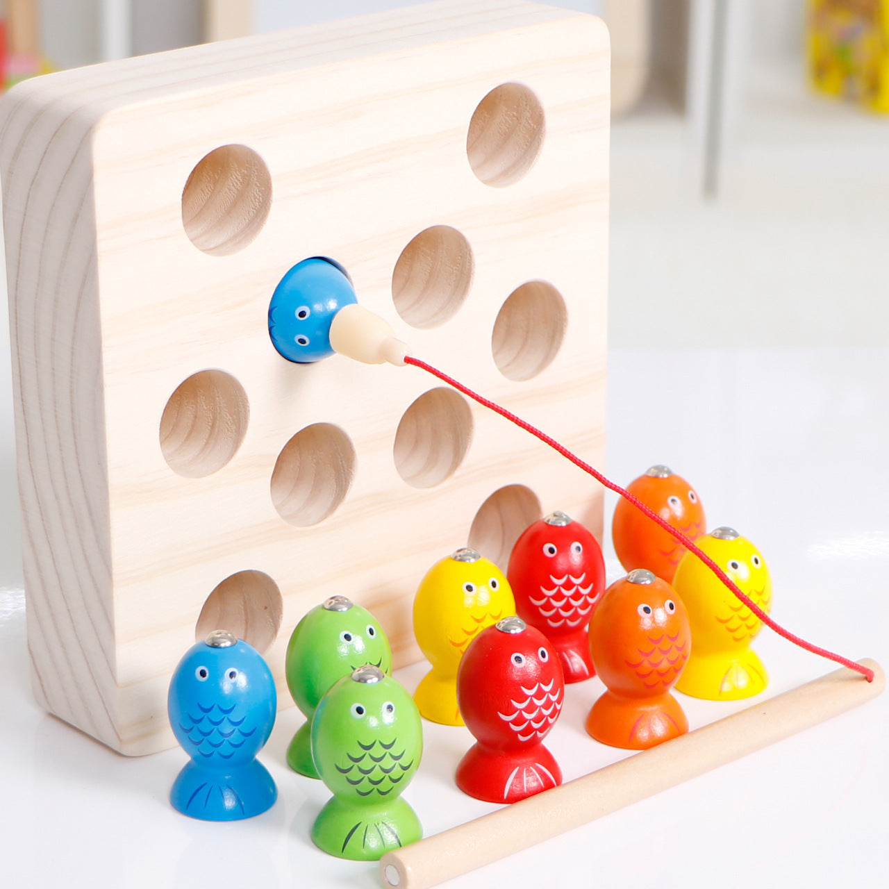 Wooden Fishing Game