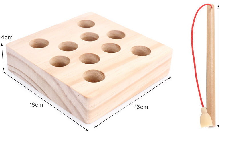 Wooden Fishing Game