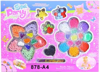 Star Party Jewelry beaded set 878 (Large)