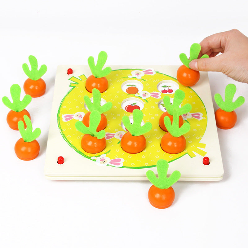 Carrot Memory Chess Game