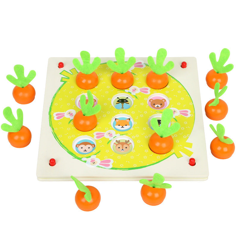 Carrot Memory Chess Game